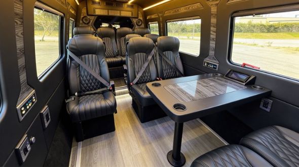 12 passenger sprinter van interior federal way