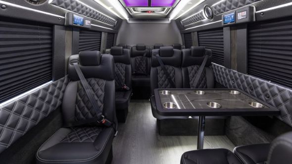 15 passenger sprinter van interior everett