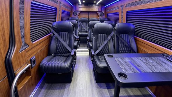 18 passenger sprinter van interior everett