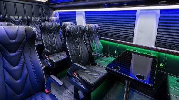20 passenger sprinter van interior everett