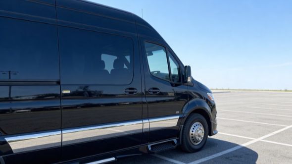 kent sporting event sprinter van rental