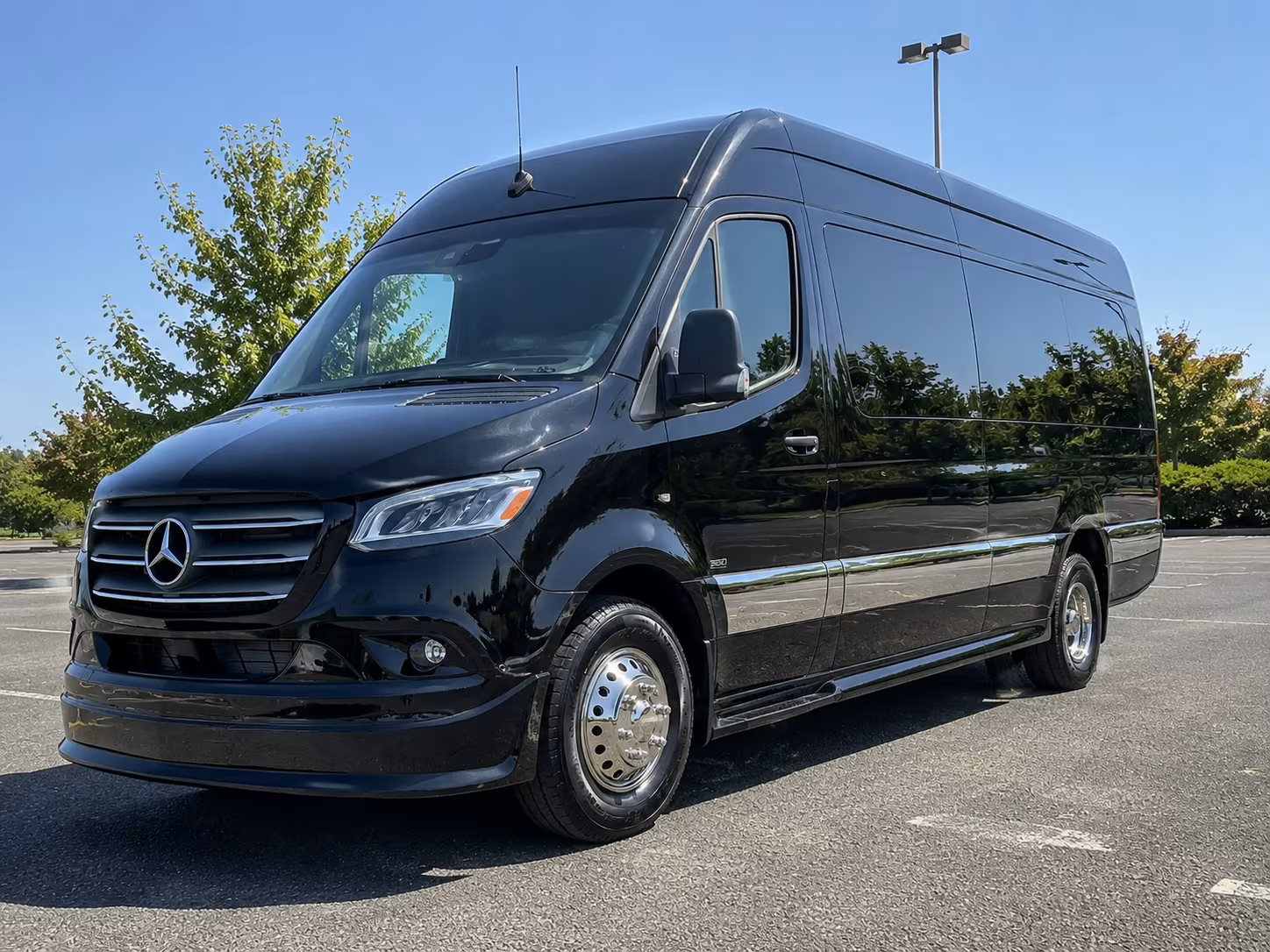 how sprinter van type and group size affect rental rates in renton
