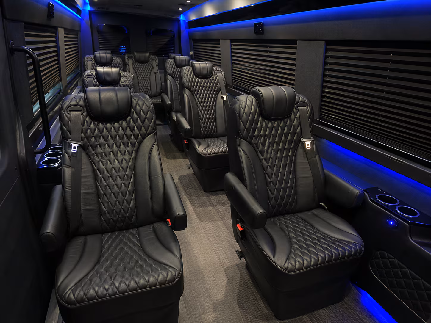 renton 12 passenger sprinter van inside