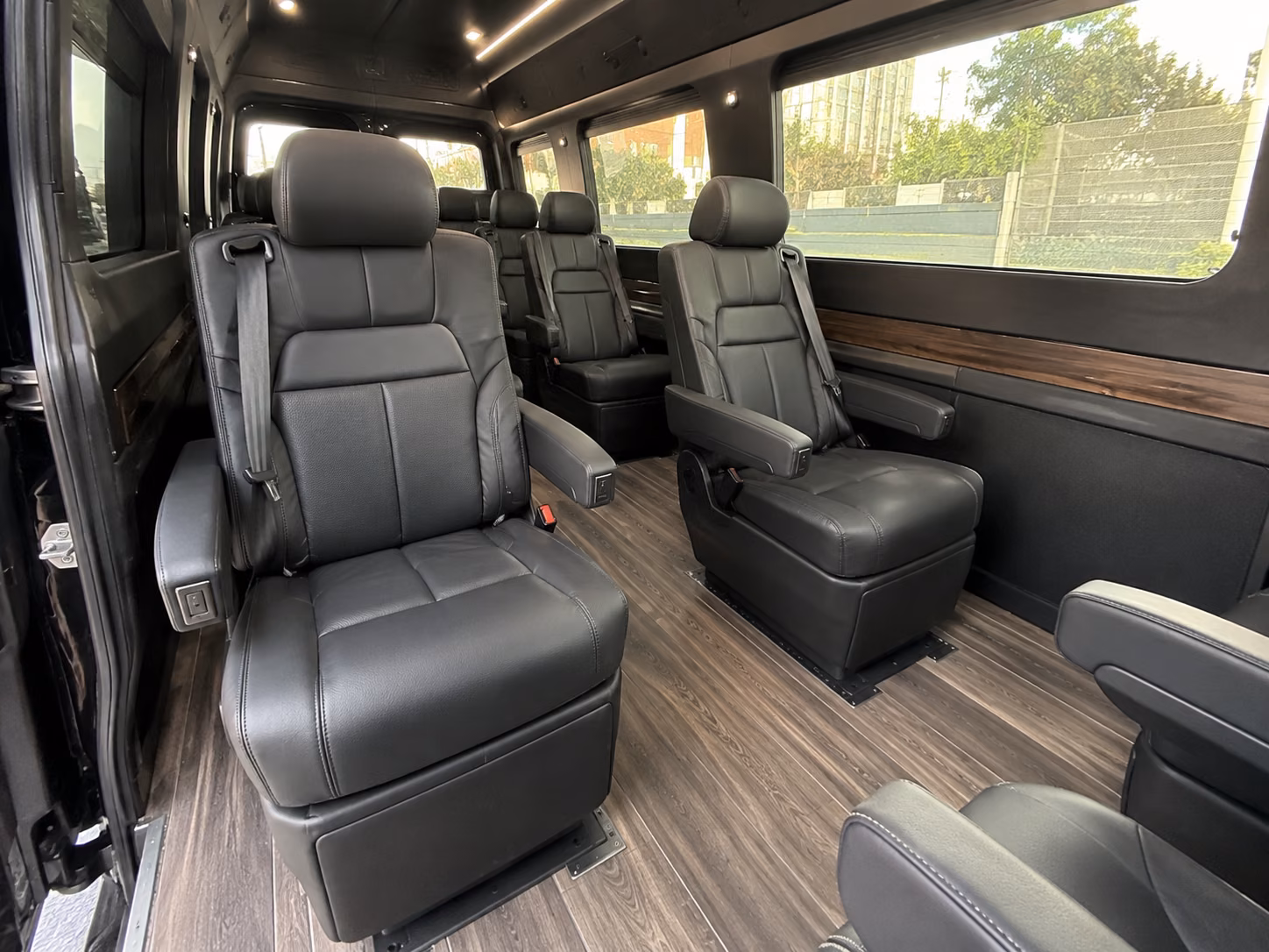 renton 15 passenger sprinter van inside