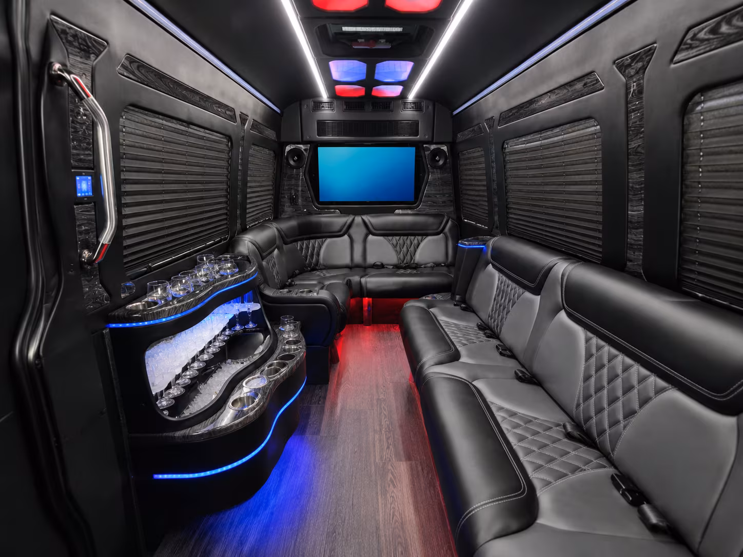 renton sprinter limousine inside
