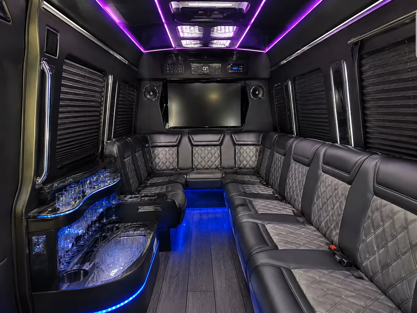 renton sprinter limousine interior