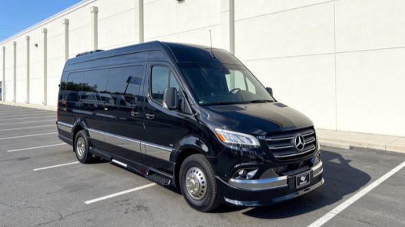 tacoma wedding sprinter van rental